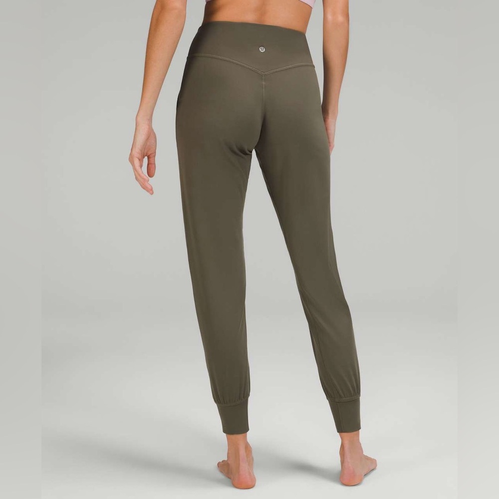 Lululemon Aline army green high rise legging joggers full length 8​ - Picture 16 of 16